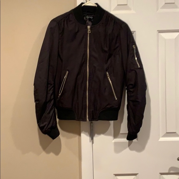 Topshop Jackets & Blazers - Topshop bomber jacket Black 2 NWOT